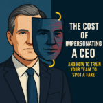 🎭 The Cost of Impersonating a CEO — And How to Train Your Team to Spot a Fake