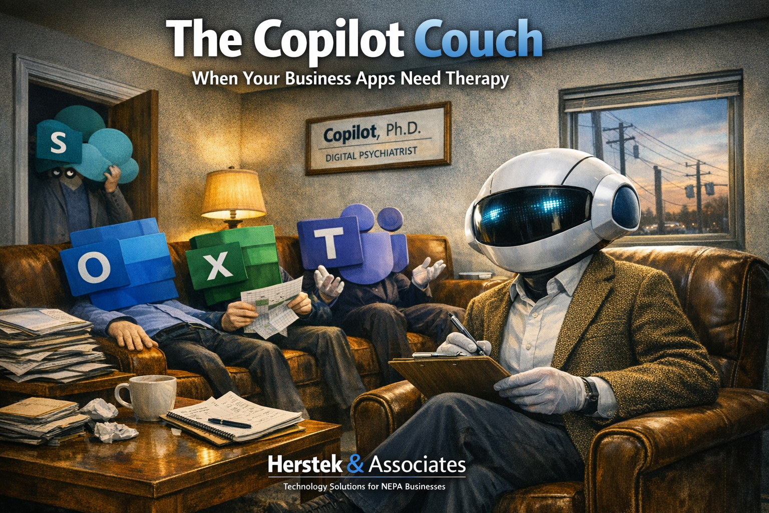 The Copilot Couch: When Your Business Apps Need Therapy