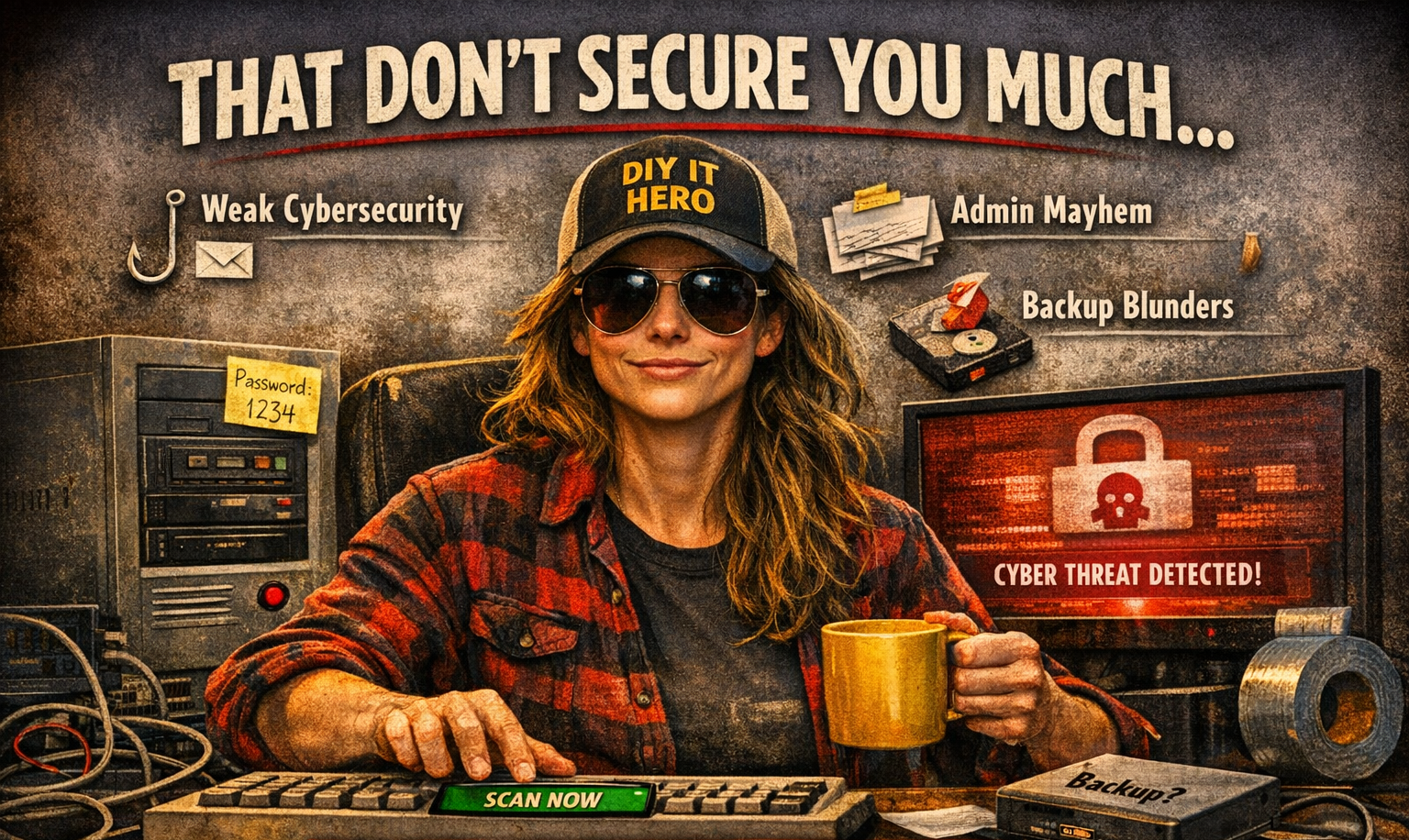 🎶 *Okay… so you’re DIY. Yeah, yeah… that don’t secure you much.* 🎶