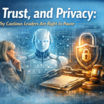 AI, Trust, and Privacy: Why Cautious Leaders Are Right to Pause