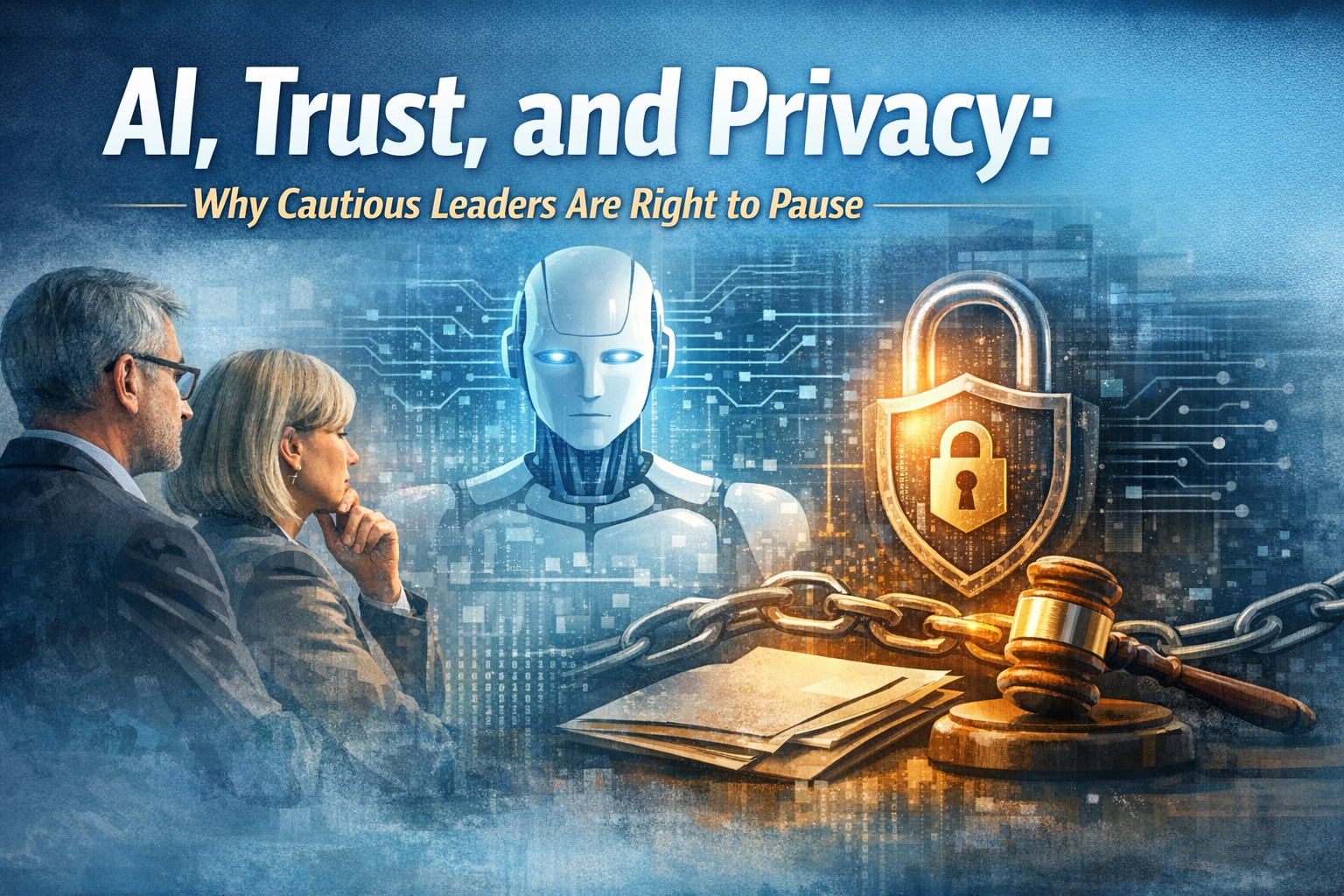AI, Trust, and Privacy: Why Cautious Leaders Are Right to Pause