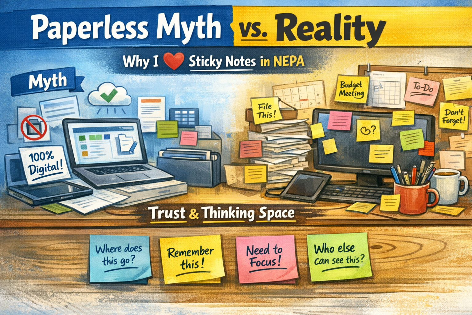 Paperless Myth vs Reality