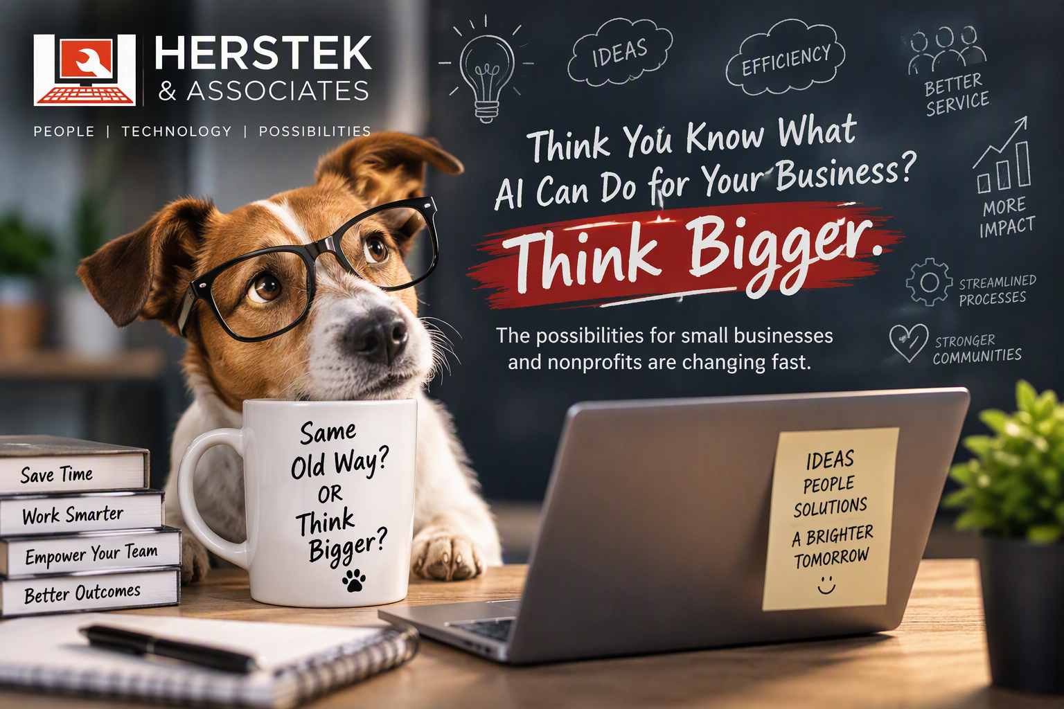 AI bots helping a small business automate routine work and operate more efficiently